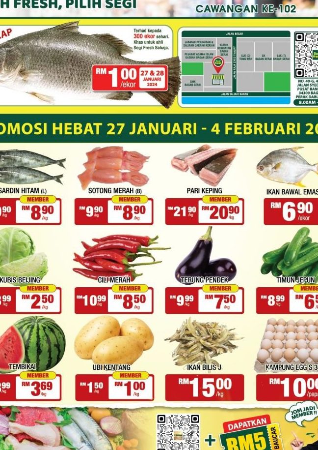 Segi Fresh Bagan Serai 1 segi fresh bagan serai